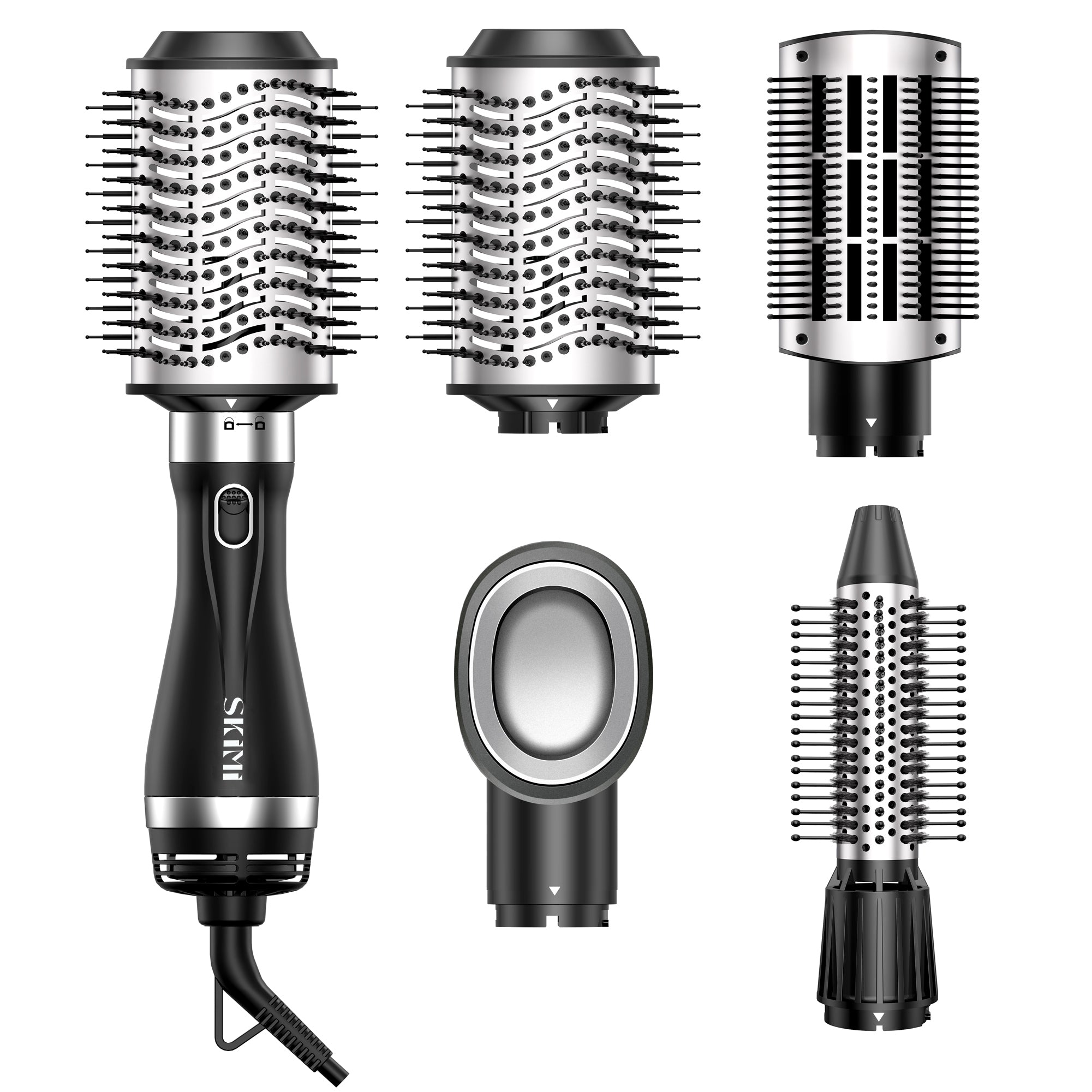 SKIMI Hair Dryer Brush Blow Dryer Brush with Tool for Straightening