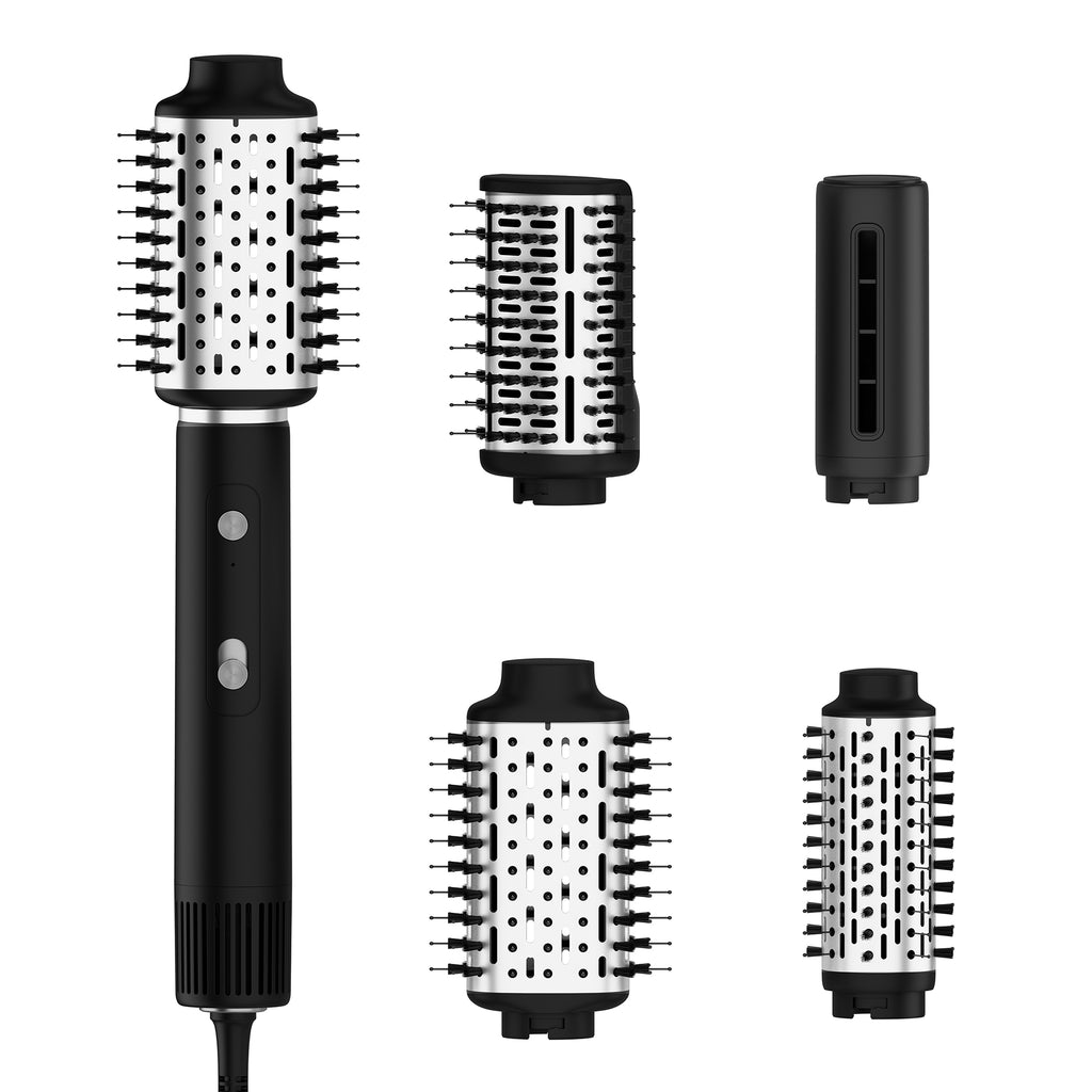 NICEBAY by Whall Hair Dryer Brush with Diffuser, Blow Dryer Round Brus