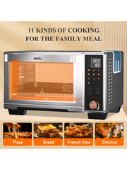 howcoolmall 9-In-1 Digital Air Fry Oven Air Fry, Air Roast, Air