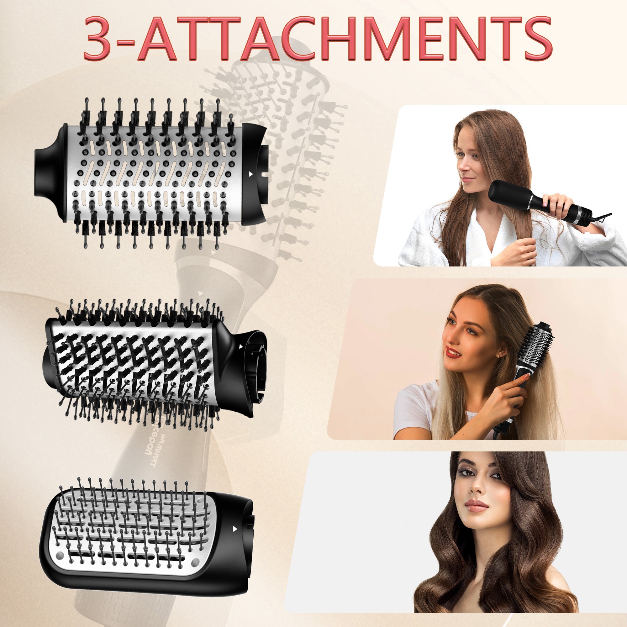 Hair dryer with a brush attachment best sale