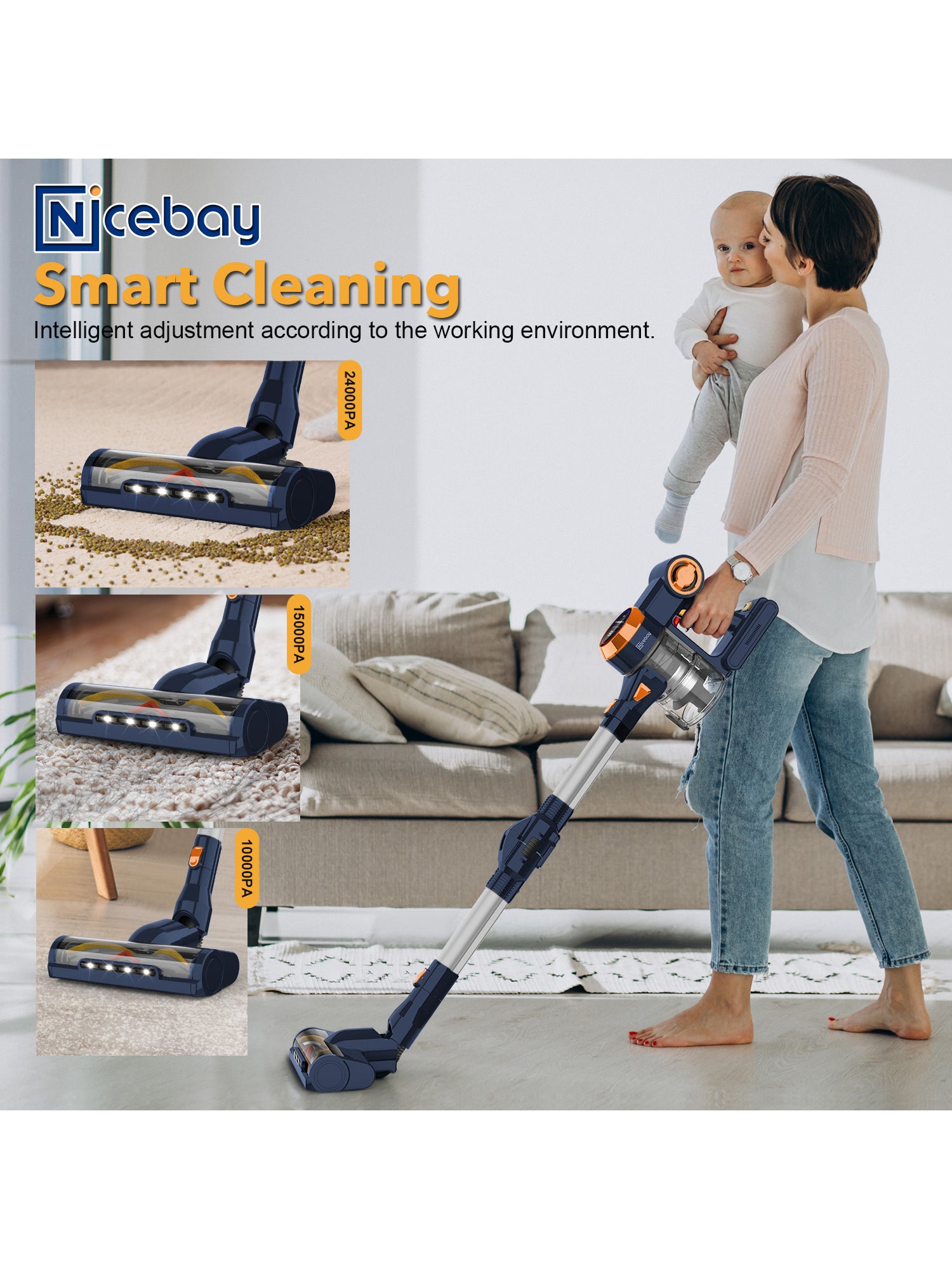 Nicebay 4 in shops 1 vacuum