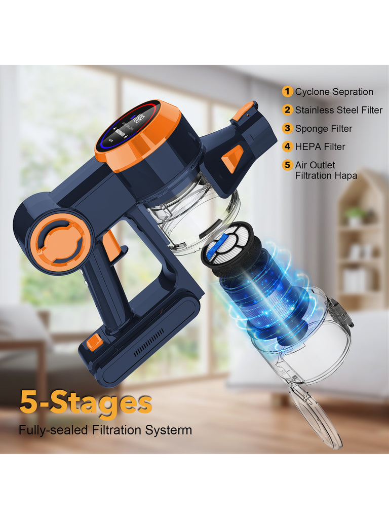 nicebay 25kpa cordless vacuum